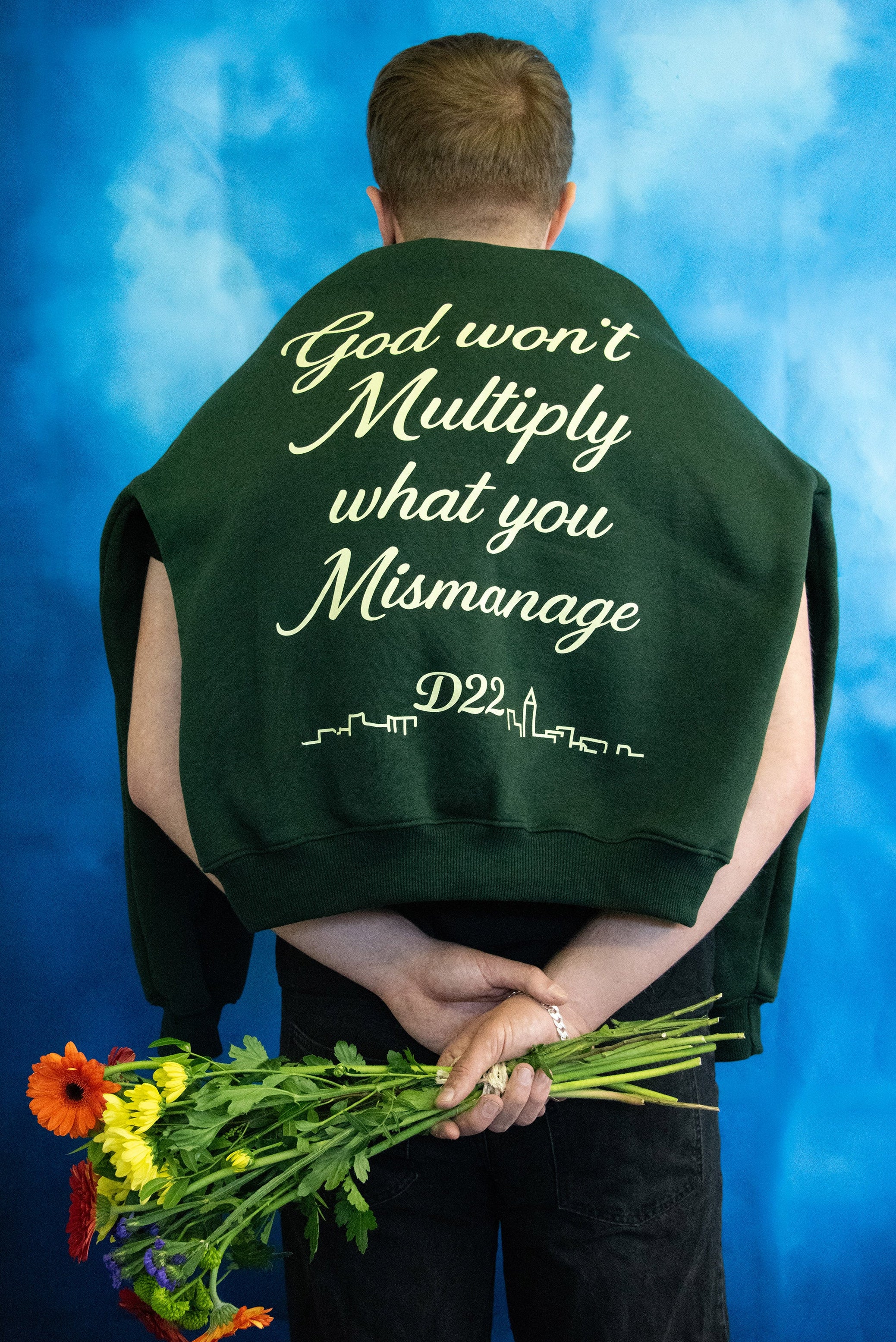 D22 Multiply Hoodie – Forest