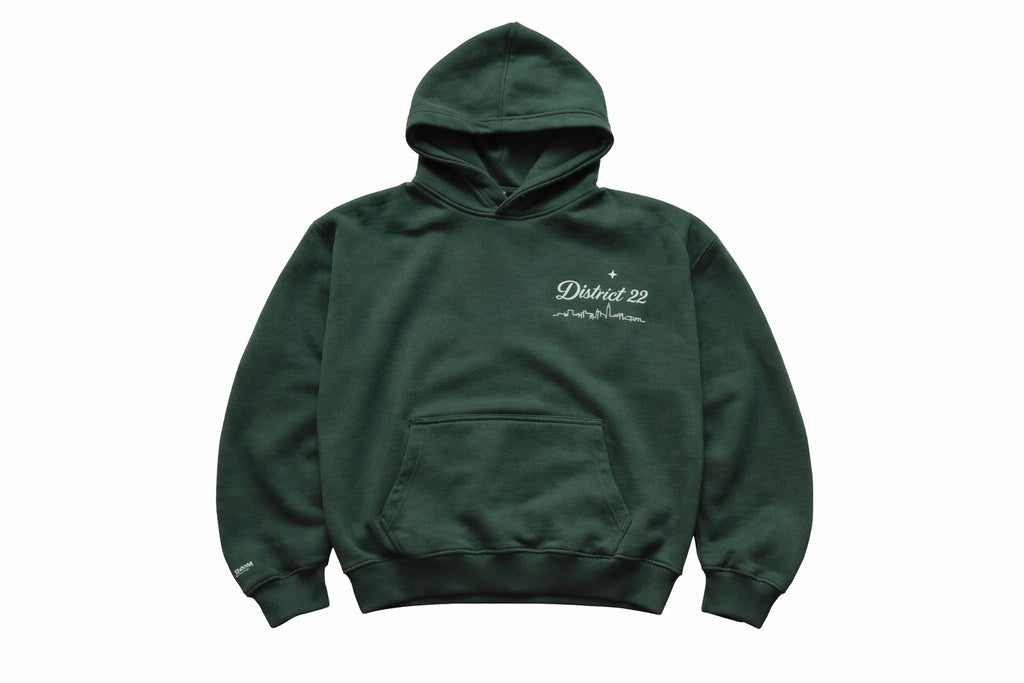 D22 Multiply Hoodie – Forest
