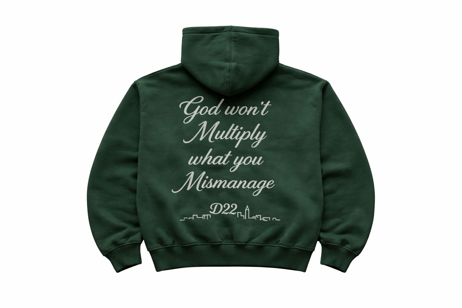 D22 Multiply Hoodie – Forest